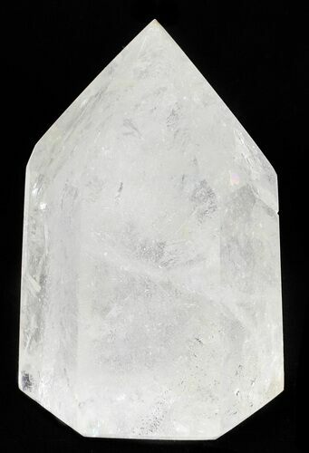 Polished Quartz Crystal Point - Madagascar #56122